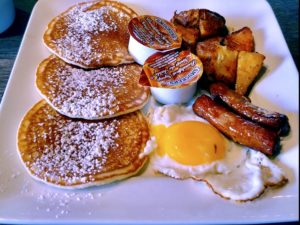 Pancake and Egg Plate