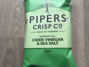 Pipers Crisps Co - Cider Vinegar & Sea Salt 150gr