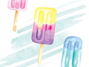 Birthday Card - Popsicles