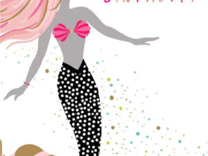 Birthday Card - Mermaid