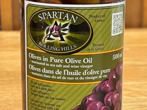 Spartan Rolling Hills - Olives in Pure Olive Oil