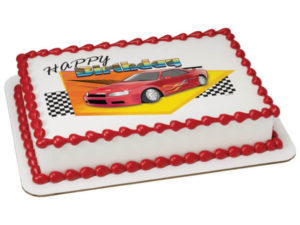 Birthday - Race Car Sugar Photo #19949