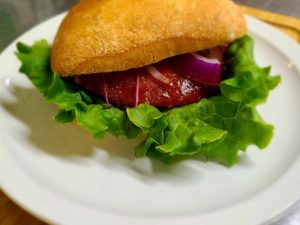 Buffalo Chicken Sandwich Hot Case