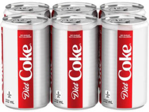Pop - Coca-Cola - Diet Coke 6x222ml