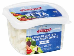 Goat Feta - Crumbled - Woolwich Goat Dairy 175gr