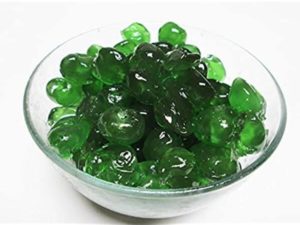 Glace Cherries - Green - bulk