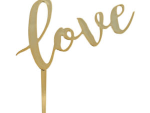Love Topper for cake