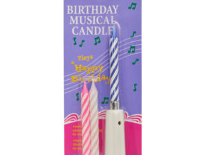 Musical Candles - Blue