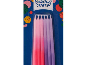 Ombre Candles - Pink & Purple