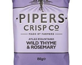 Pipers Crisps Co - Wild Thyme & Rosemary 150gr