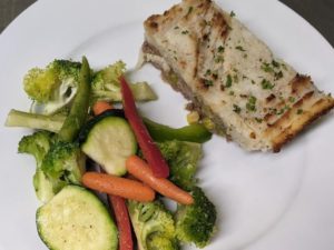 Shepherd's Pie & Steamed Vegetables