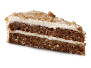 Vegan/GF  Carrot Cake - slice
