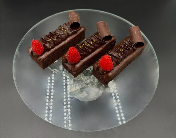 Decadent Raspberry Brownie