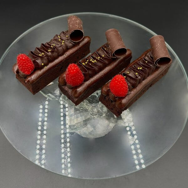 Decadent Raspberry Brownie