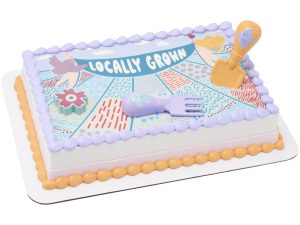 Locally Grown Baby Shower Background- Sugar Photo #28578