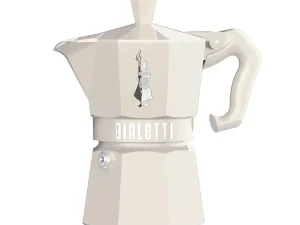 Bialetti Moka Exclusive Coffee Pot - Pastel Cream